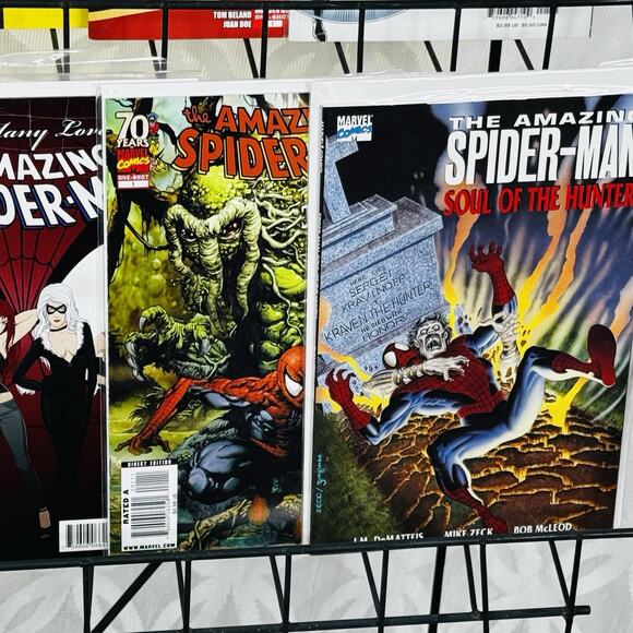 Amazing Spider-Man One Shot Lot Kraven Many Loves Dark Reign List Jackal Files - Picture 3 of 7